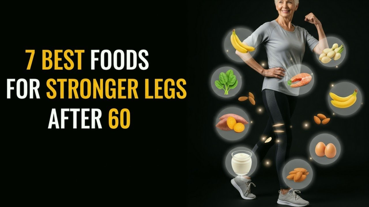 7 Best Foods for Stronger Legs After 60 &ndash; Scientifically Proven Nutrition Tips | Healthy VD