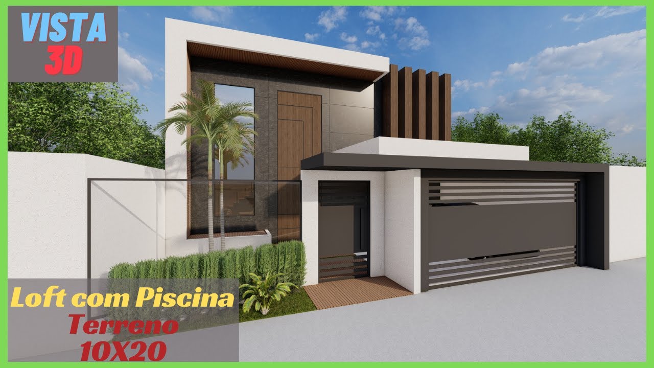 Casa Loft com piscina area de lazer completa 115m²