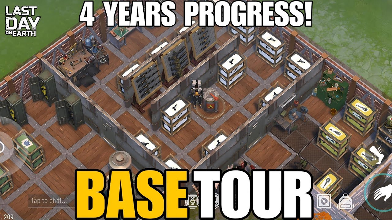 BASE TOUR! (4 years progress!) - Last Day on Earth: Survival