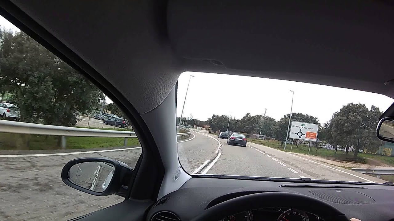 Opel Adam 2016 1.4 ecotec 87hp POV drive test