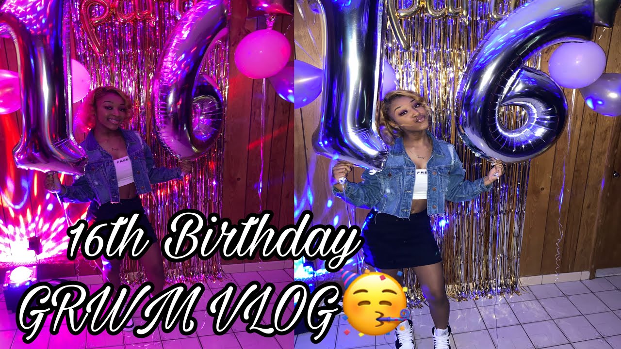 16th Birthday GRWM VLOG🥳👀