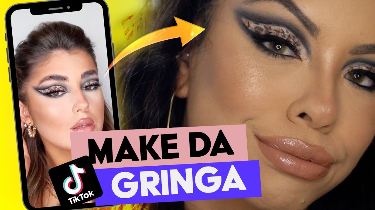 ROUBEI A MAKE DA GRINGA de ONCINHA!