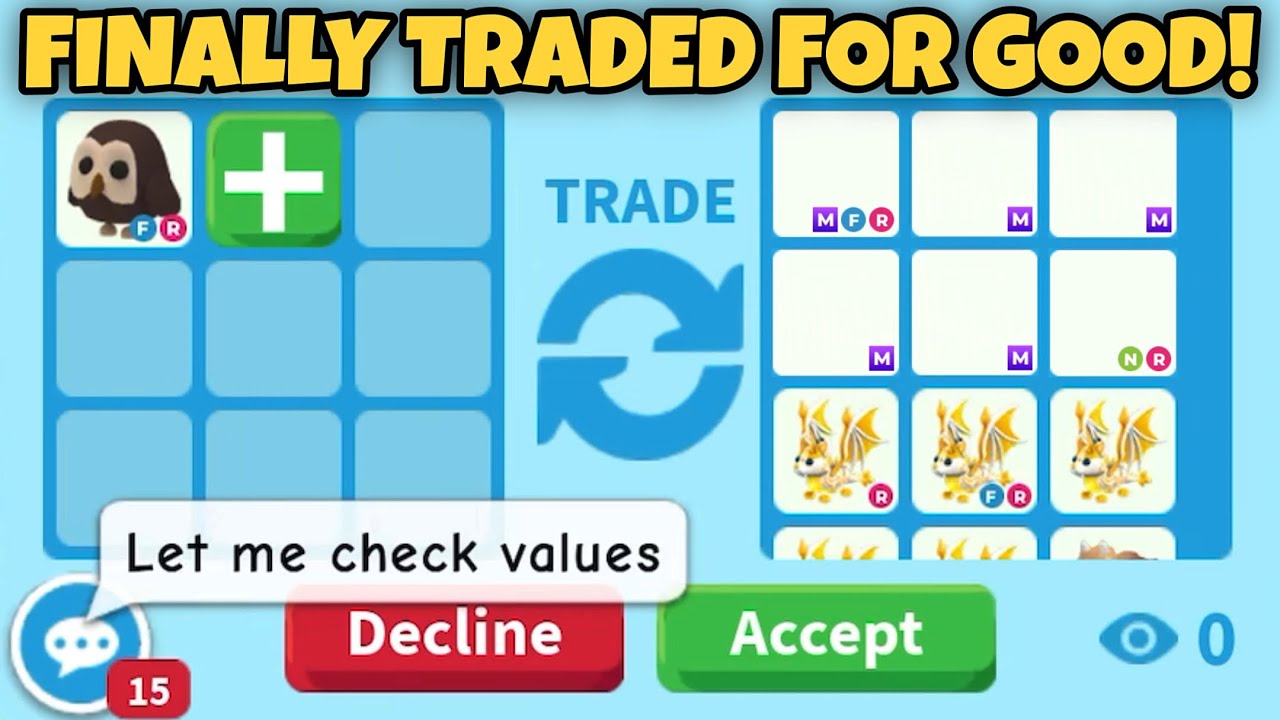 🔥🦉SO MANY OVERPAY OFFERS BUT TRADED IT FOR A GOOD WIN 🥳🥳 TRADING OWL IN RICH SERVERS #adoptmeroblox