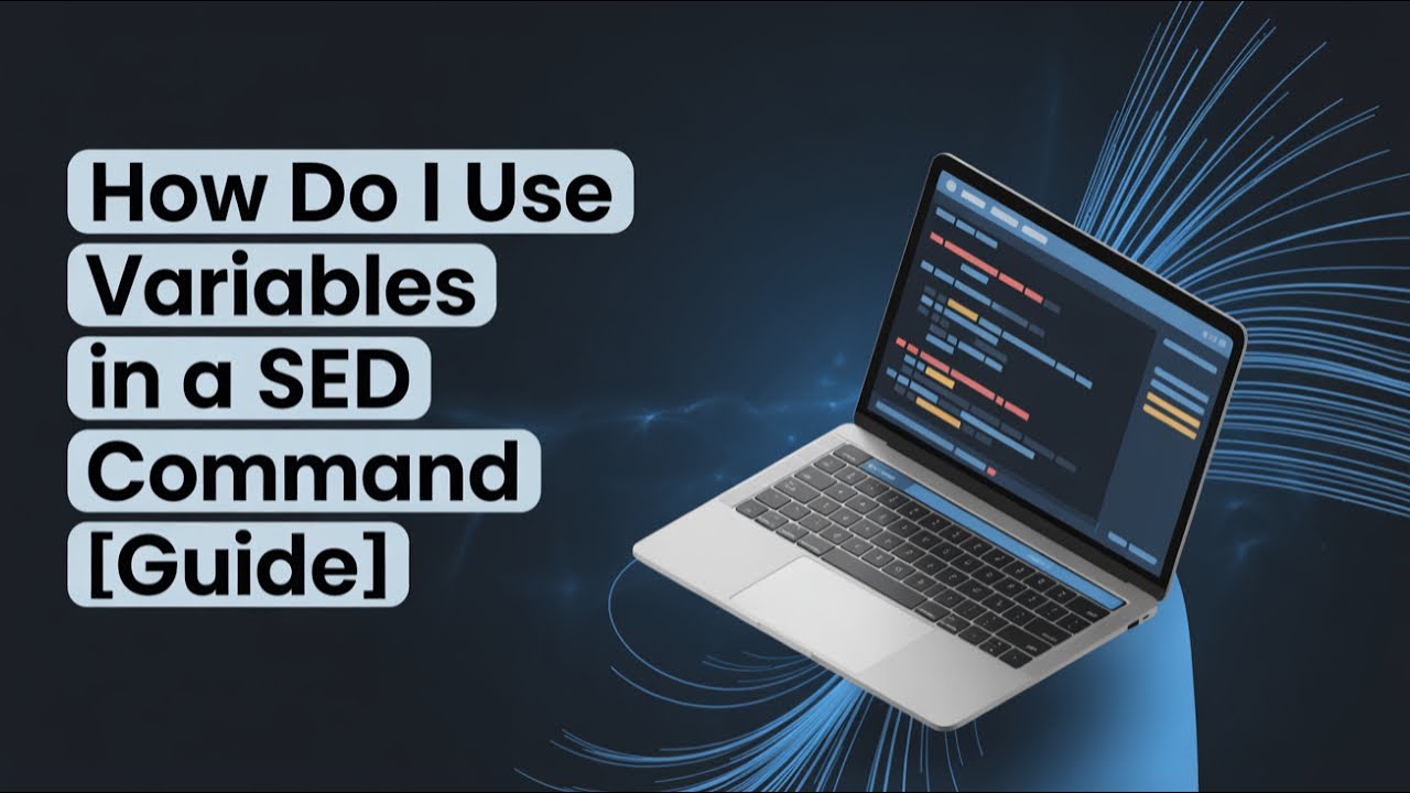 How Do I Use Variables in a sed Command? [Linux GUIDE]
