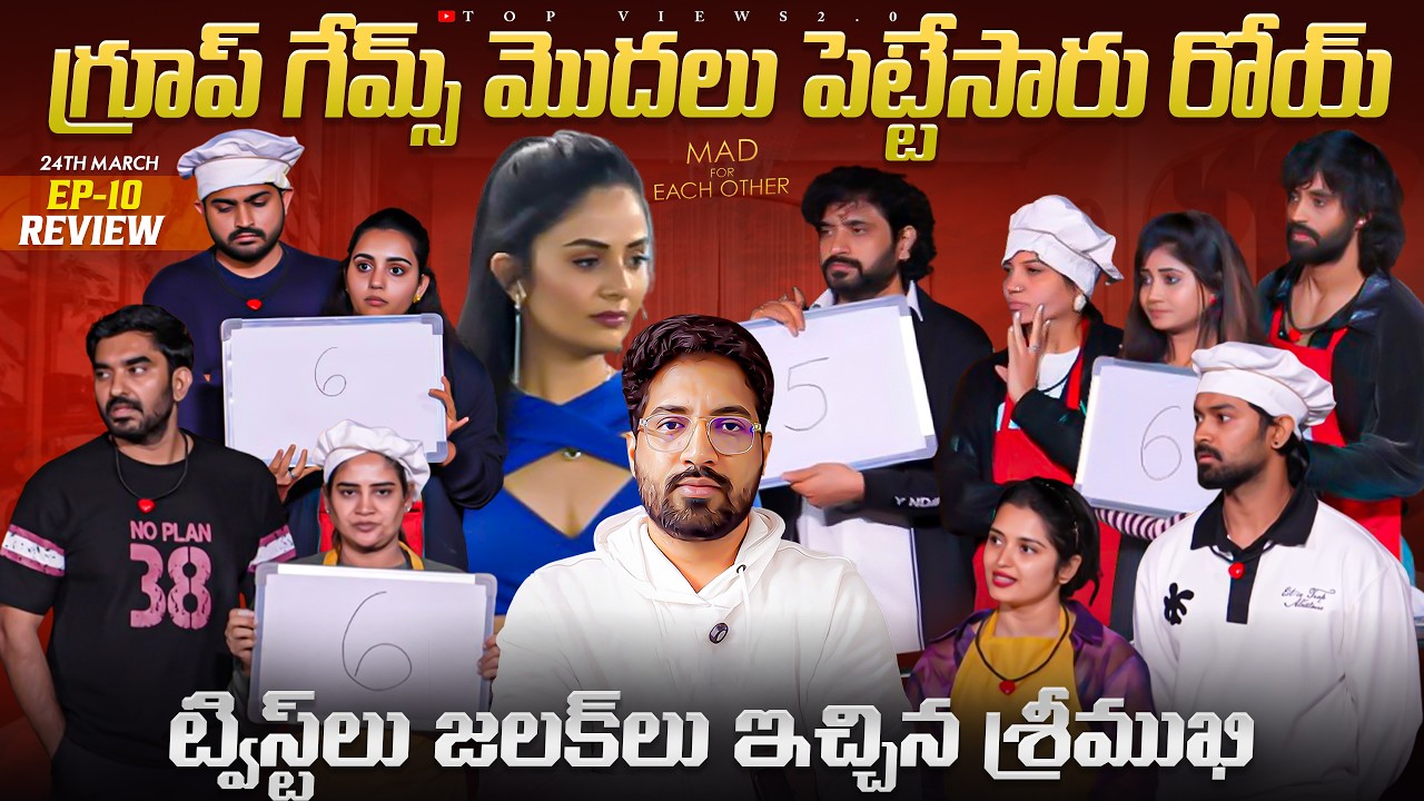 Groupism Begins 🔥 Big Twist | Mad For Each Other  | Episode 10 Review By Top Views2.0