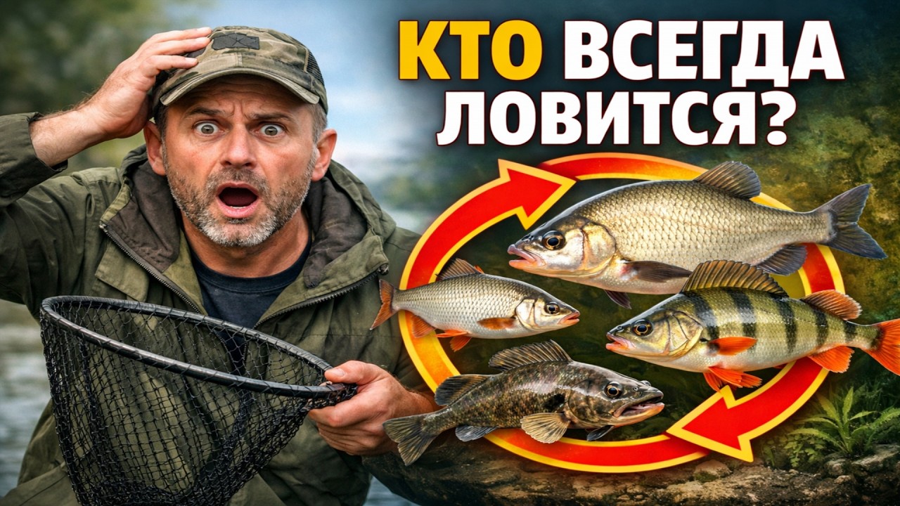 НИКОГДА НЕ УЙДЁШЬ ПУСТЫМ! 7 рыб, которые клюют ВСЕГДА и у ВСЕХ