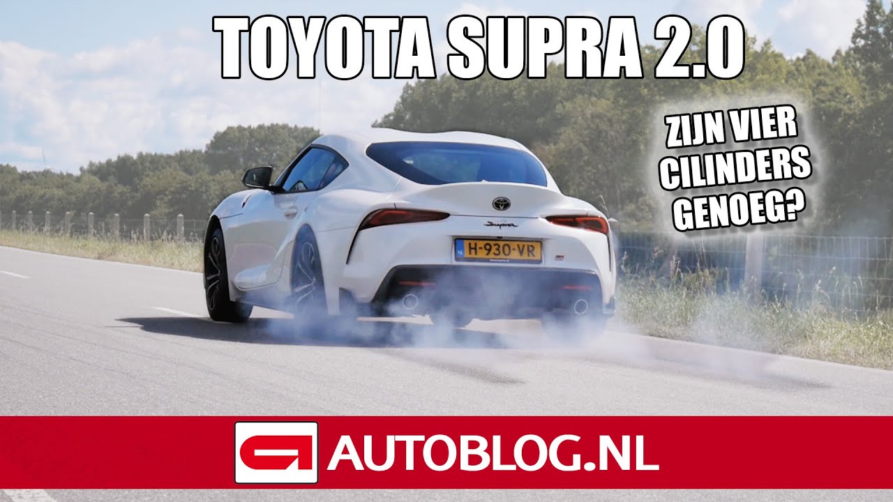 Toyota Supra 2.0 - met viercilinder nog steeds leuk?