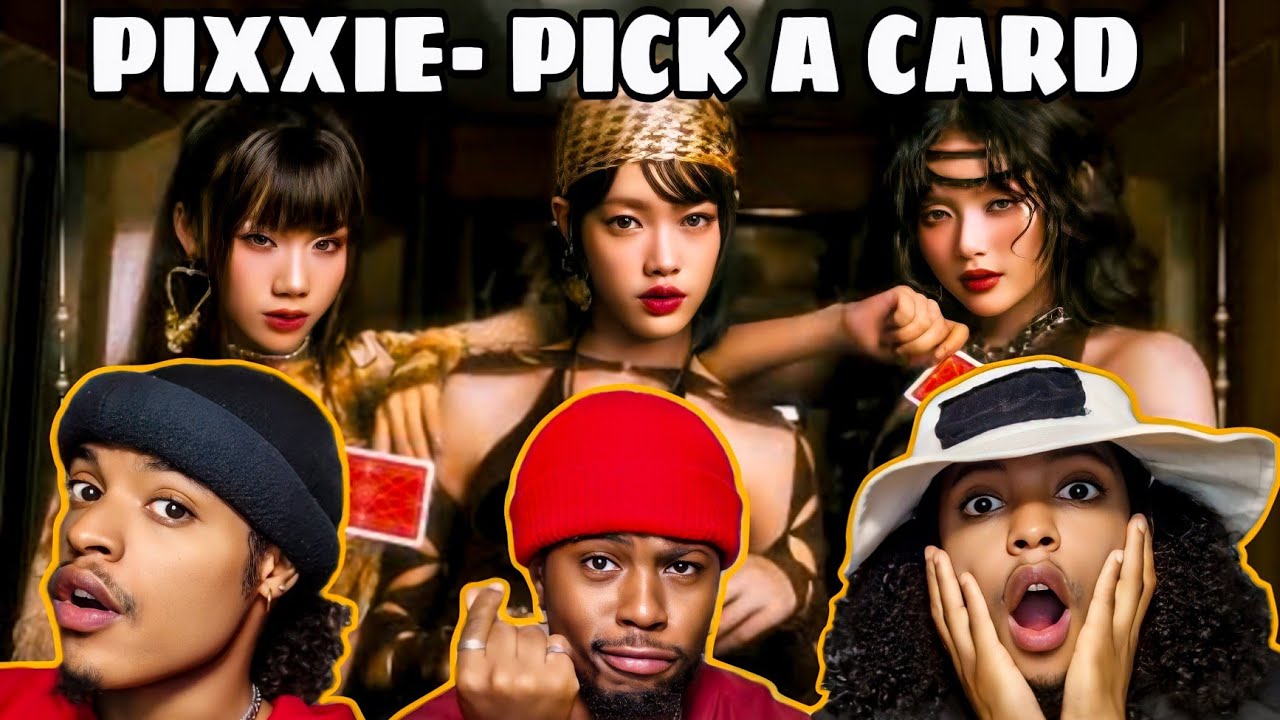 PiXXiE - Pick A Card | Official M/V  Reaction