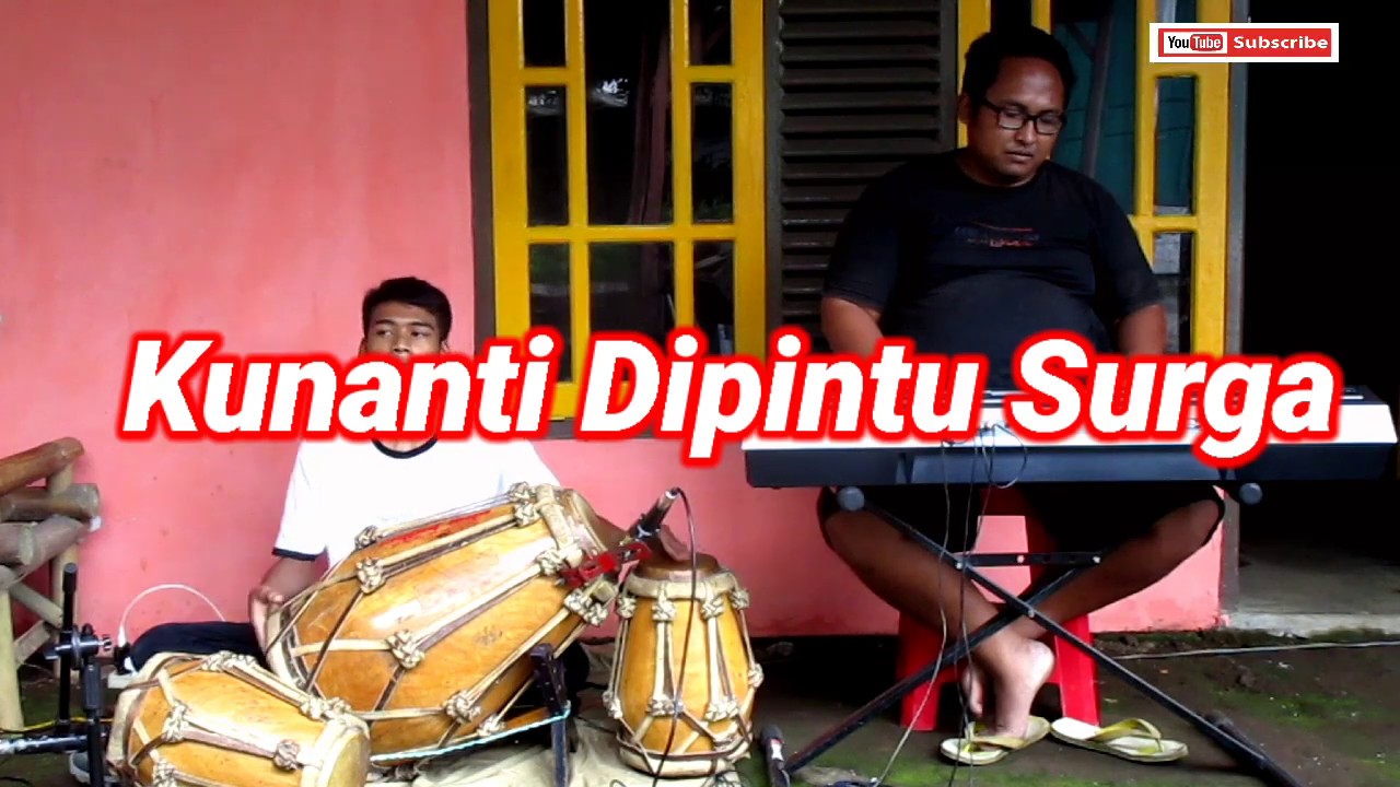 Cek sound kunanti dipintu surga
