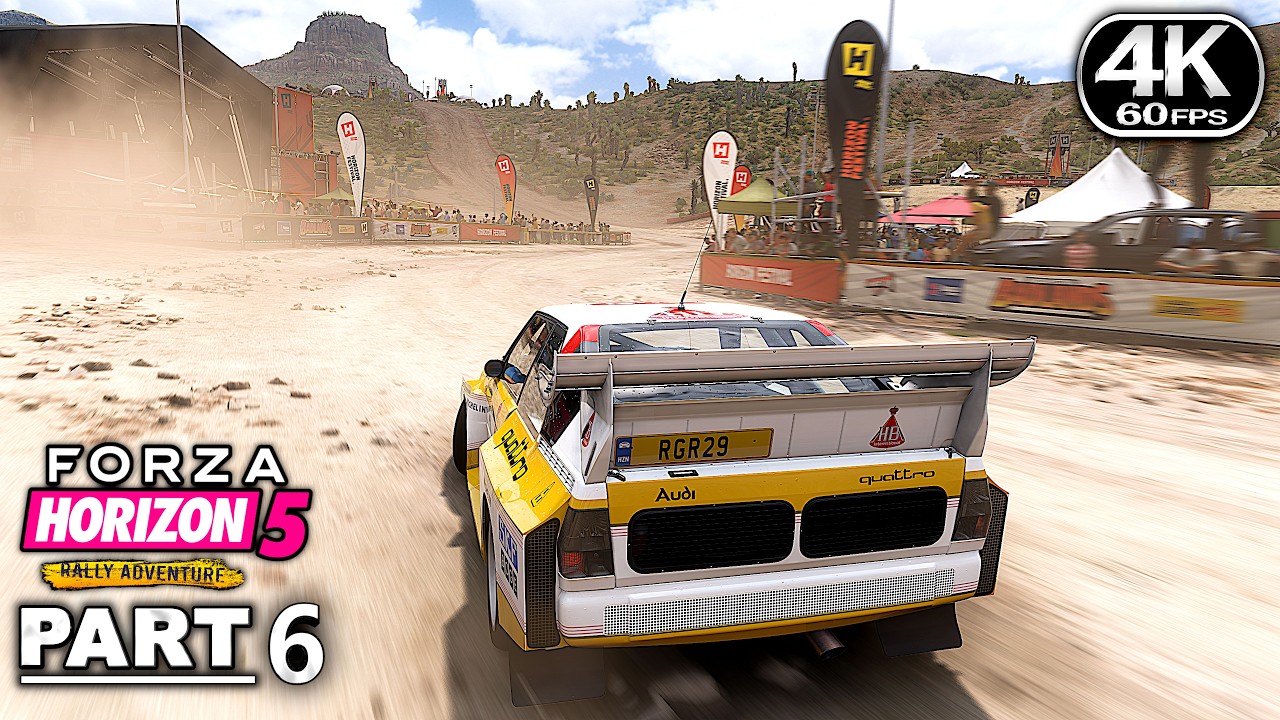 Forza Horizon 5 Rally Adventure Gameplay Walkthrough Part 6 - PC 4K 60FPS No Commentary