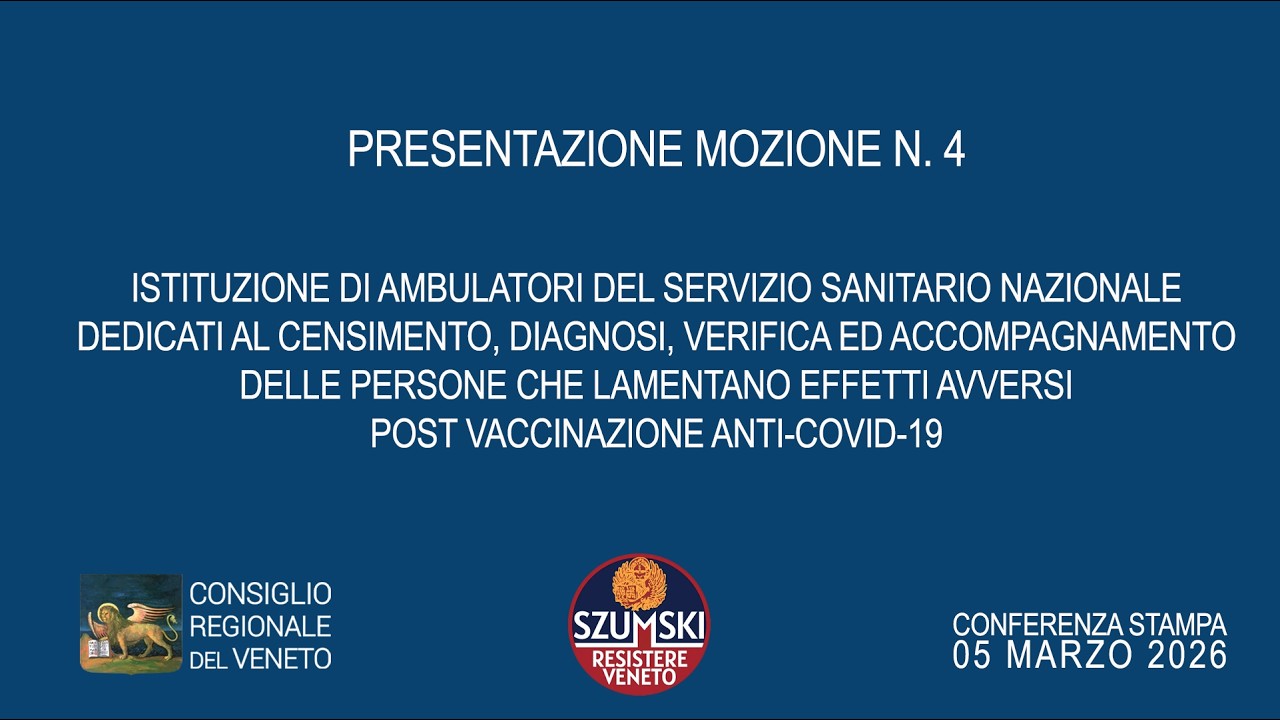 Szumski e Lovat chiedono istituzione ambulatori per aiutare persone danneggiate da vaccini antiCovid
