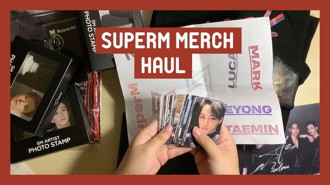 Haul ☆ SuperM Pop-Up Store Merch + Full Set Exclusive Photocards Reveal