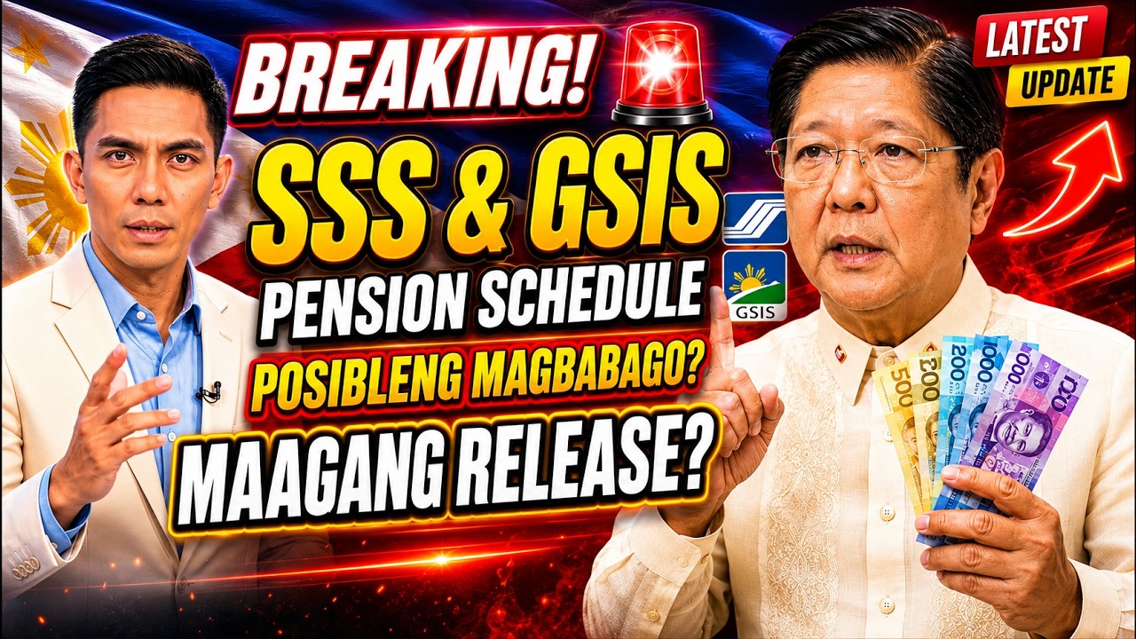 🚨 BREAKING! Posibleng Magbago ang SSS at GSIS Pension Schedule ngayong Hunyo 2026 &mdash; Maagang Release