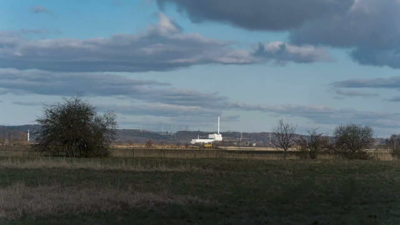 [Timelapse] View over the Elbmarsch near Hamburg to the Geest of Kr&uuml;mmel [4K]