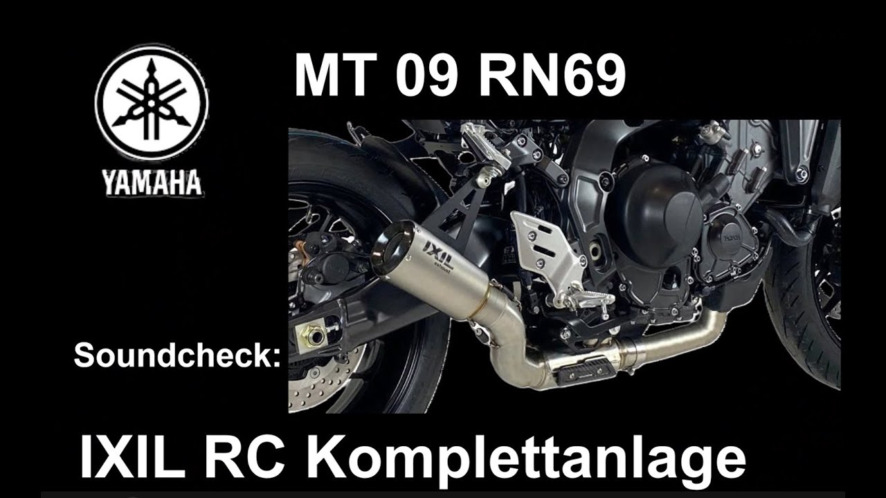 Yamaha MT 09 RN 69  IXIL RC Auspuffanlage erheblicher Leistungsverlust