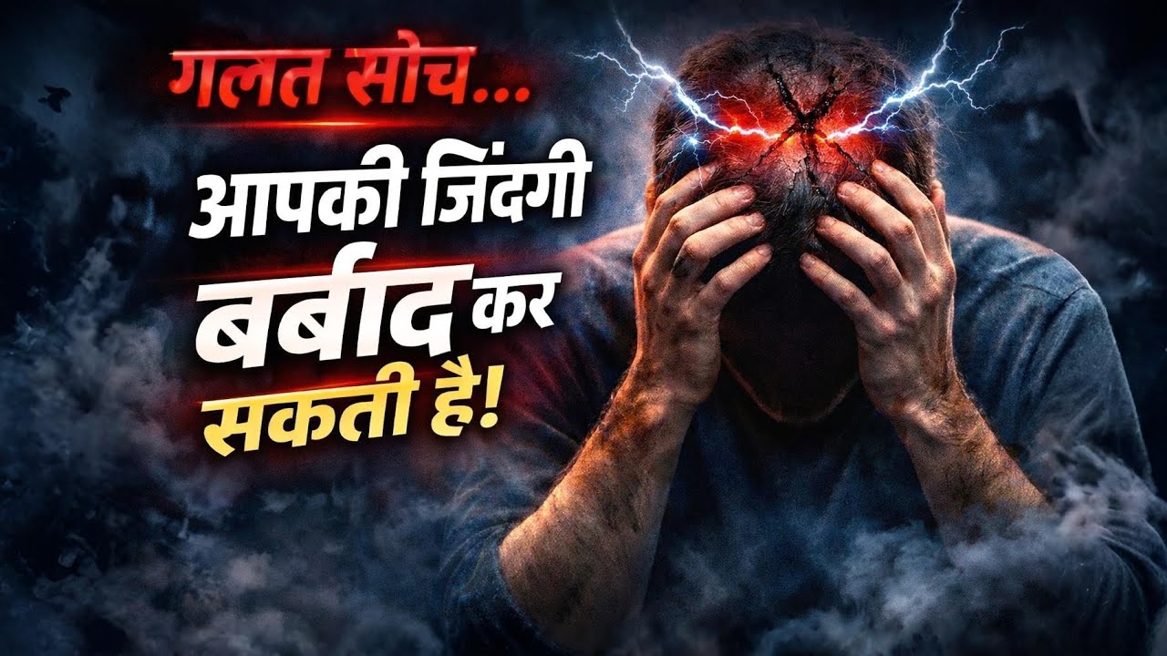 गलत सोच आपकी जिंदगी बर्बाद कर सकती है! 90% लोग ये गलती करते हैं |