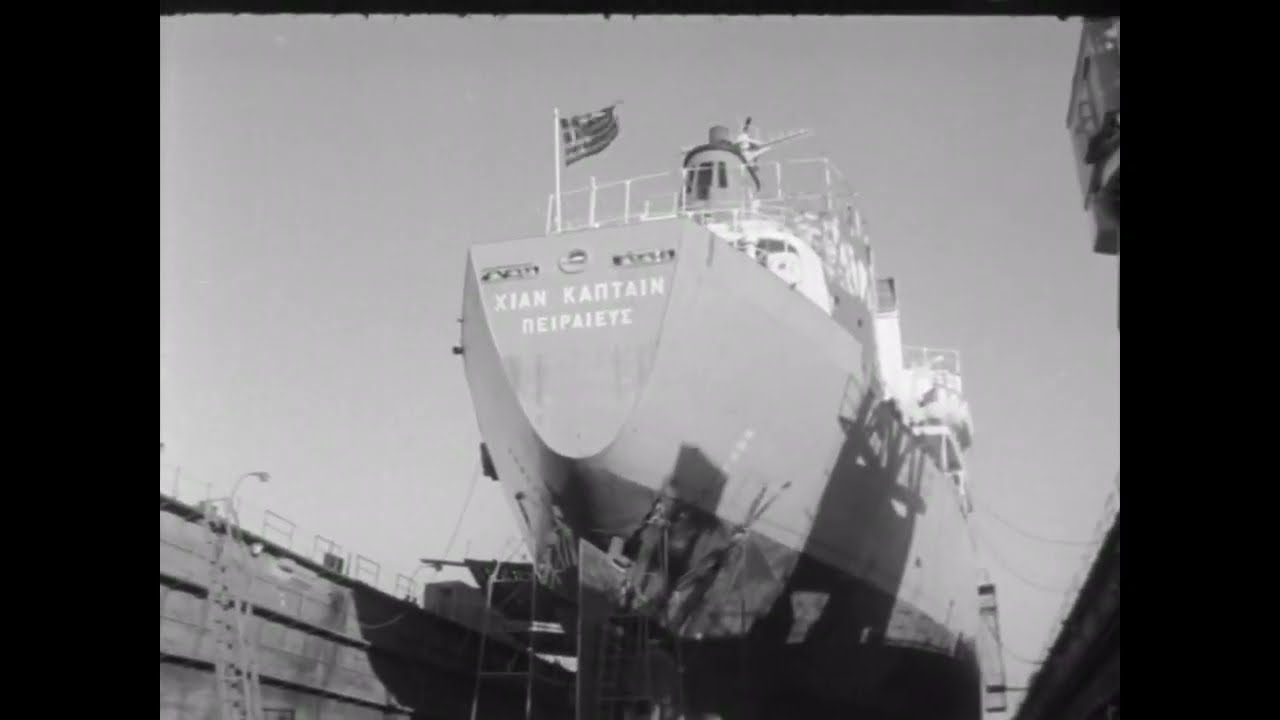 Storebæltsfærger på Nakskov Skibsværft (8. marts 1978)