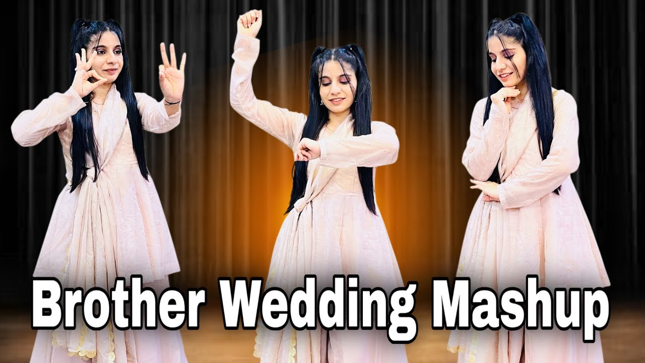 Brother Wedding Dance Mashup Part 2 | Sangeet Group Dance Performance | Jodhpuri Sisters