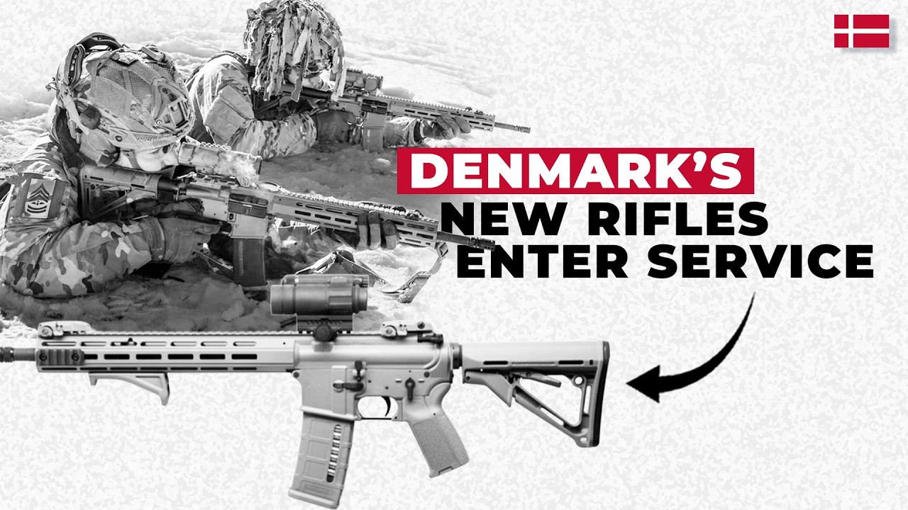 Дания получила первые винтовки M/25 (Colt C8 MRR) и заказала еще 26 000.
