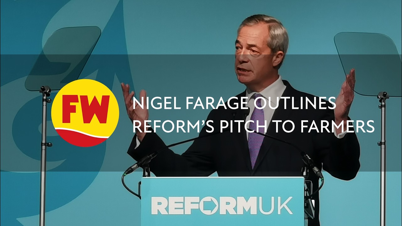 Найджел Фарадж изложил позицию организации Reform UK, обращенную к фермерам.