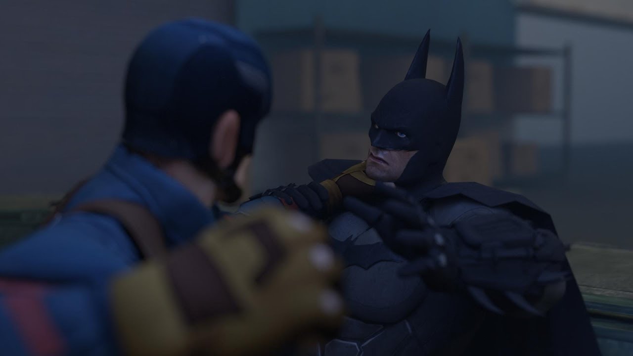 Batman Vs Captain America [DC vs Marvel] | Crossover Versus Mode Ep.2 !