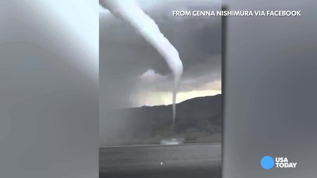 WATCH: Dramatic video of waterspout forming