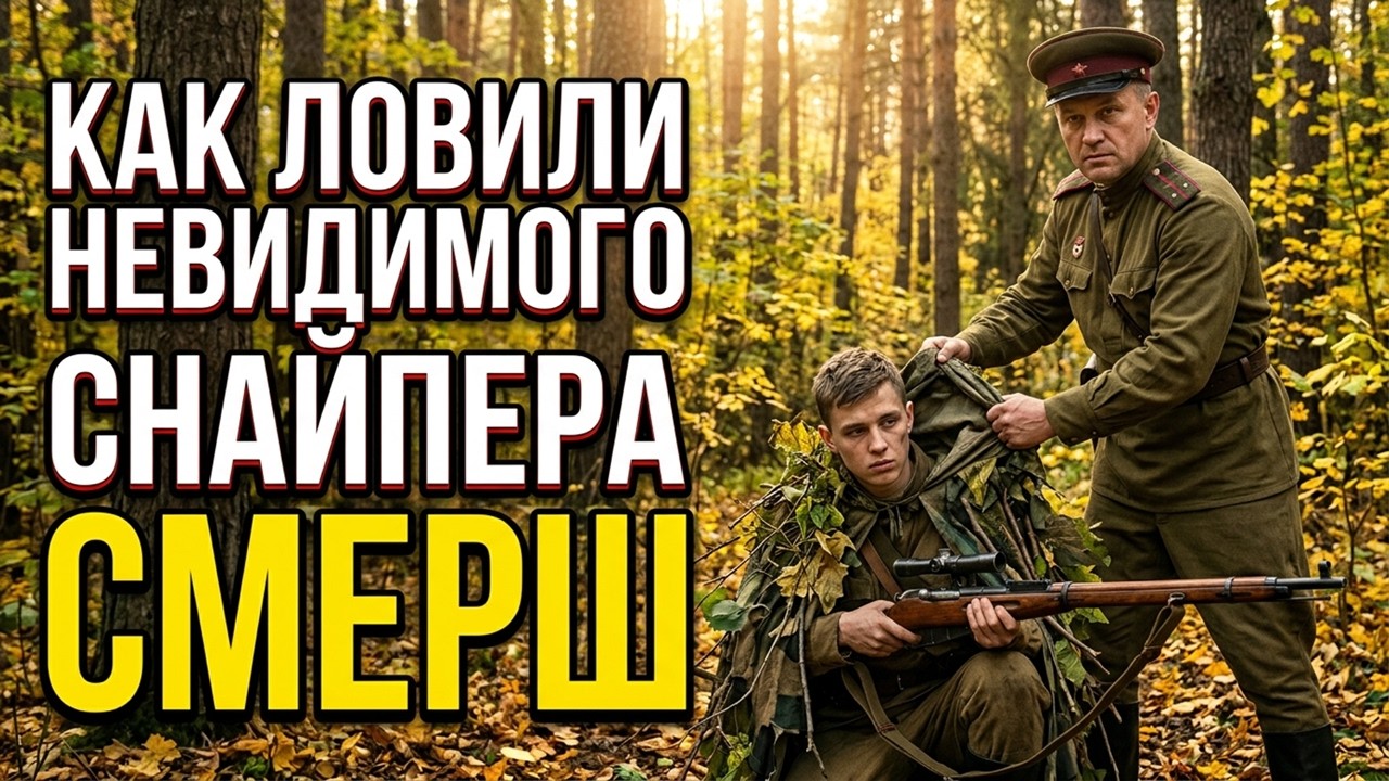 СНАЙПЕР-НЕВИДИМКА: КАК СМЕРШ УСТРОИЛ ЛОВУШКУ ДЛЯ ЛУЧШЕГО СТРЕЛКА АБВЕРА