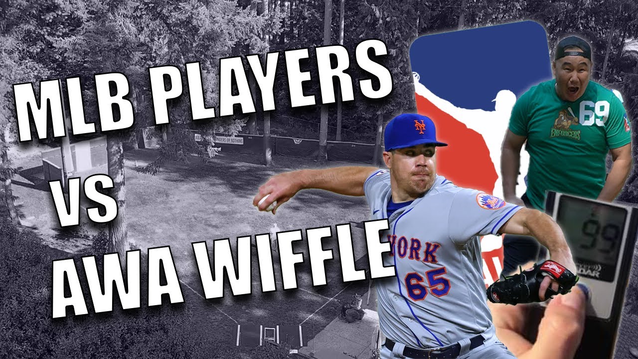 TREVOR MAY TAKES ON THE KING OF JUCO IN EPIC WIFFLE BALL GAME! | AWA Wiffle Ball