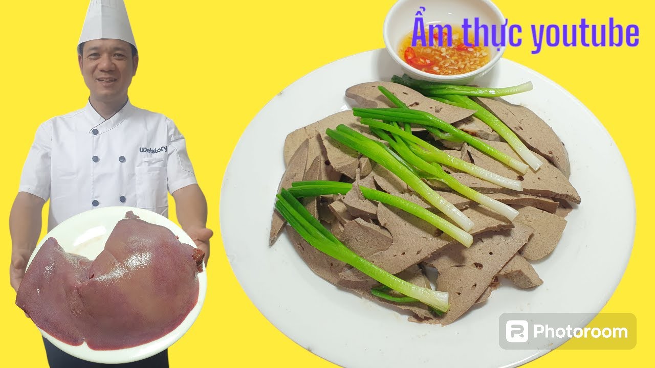 Cách luộc Gan lợn (heo) mềm không bị khô Ẩm thực youtube