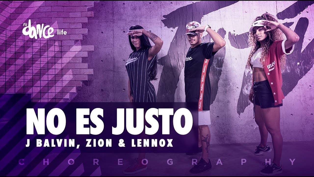 No Es Justo - J Balvin, Zion & Lennox | FitDance Life (Coreografía) Dance Video