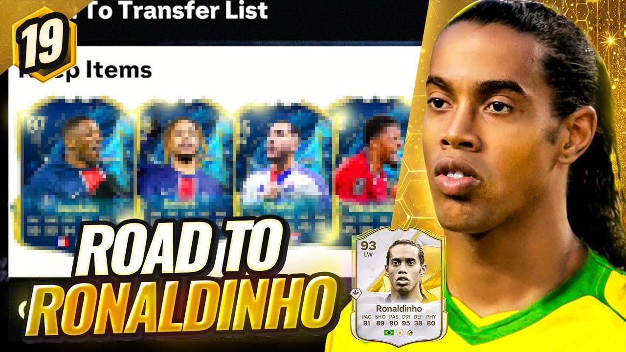 THIS TOTS PACK REVIVED THE ROAD TO RONALDINHO!!