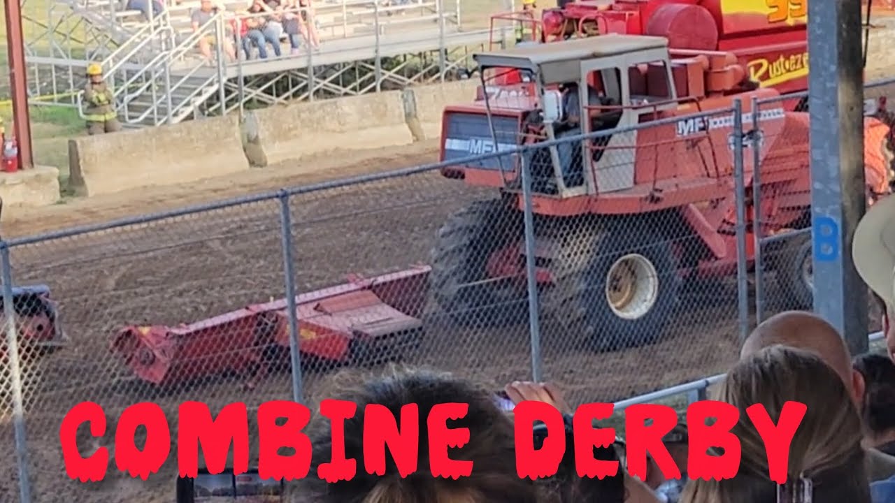 Combine demolition derby in Indiana
