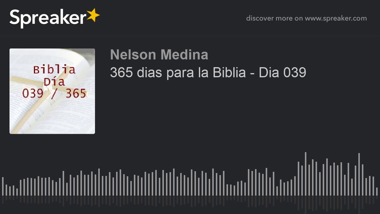 365 dias para la Biblia - Dia 039