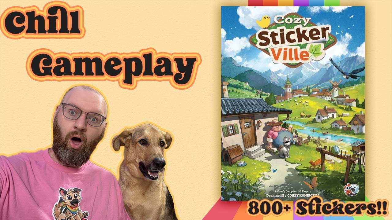 Join us for Years 1-4 of Cozy Stickerville - A Comfy Village Building Adventure!