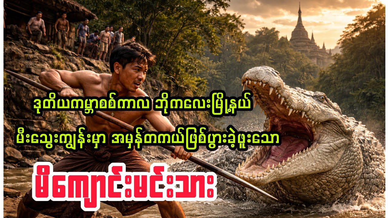 (ဘိုကလေးမြို့က မိကျောင်းမင်းသား) #audiobook #horror 