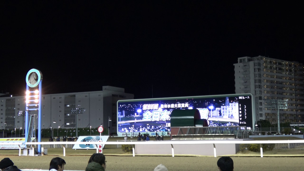 【現地撮影】第６７回全日本２歳優駿（ＪｐｎⅠ）ファンファーレ