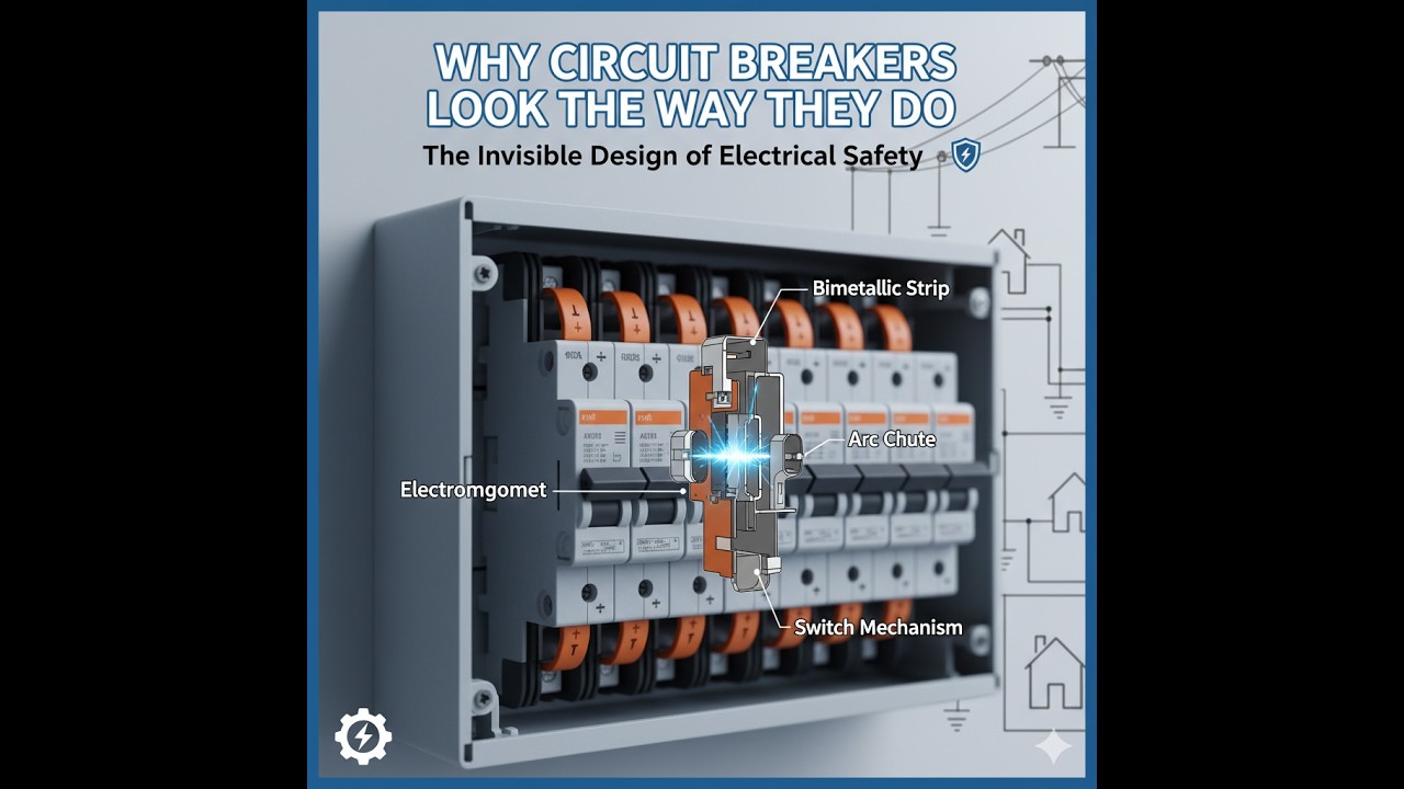 Why Circuit Breakers Look the Way They Do — The Invisible Design of Electrical Safety