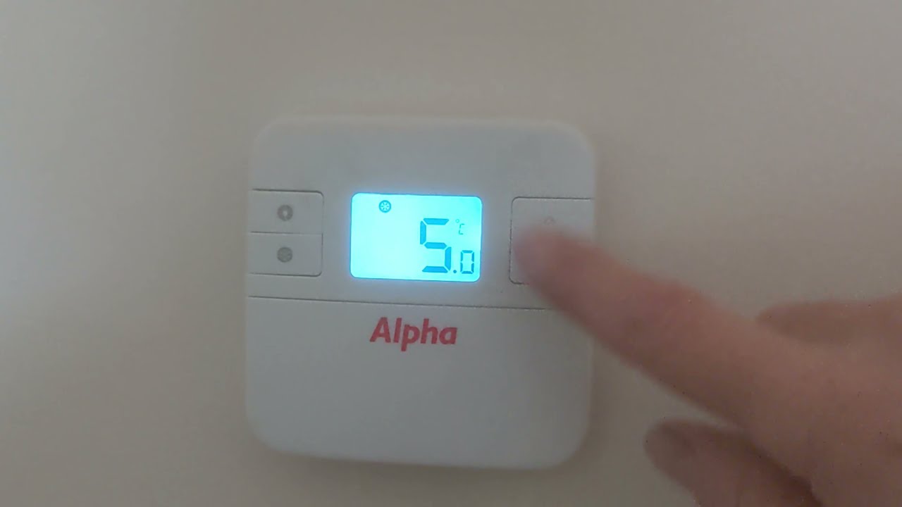 Alpha Connect Thermostat. For the customer!