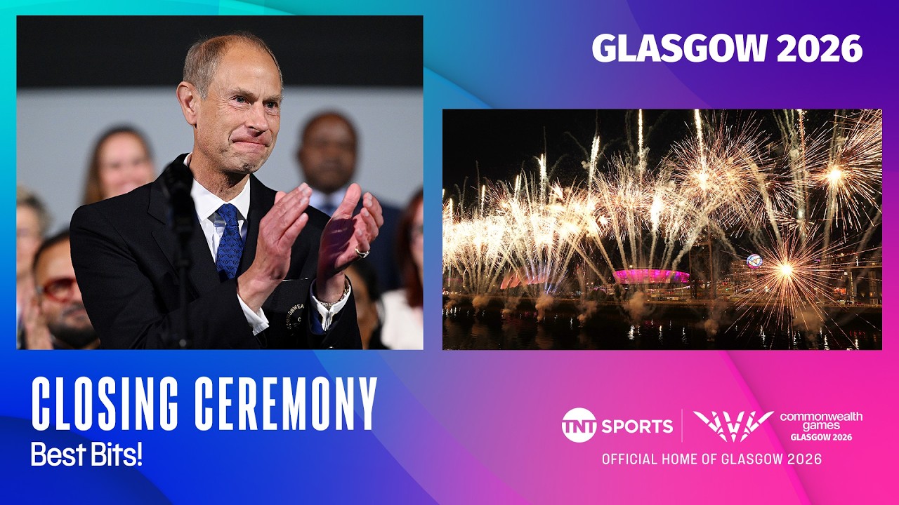 BEST BITS From The Glasgow 2026 Commonwealth Games Closing Ceremony! 🔥