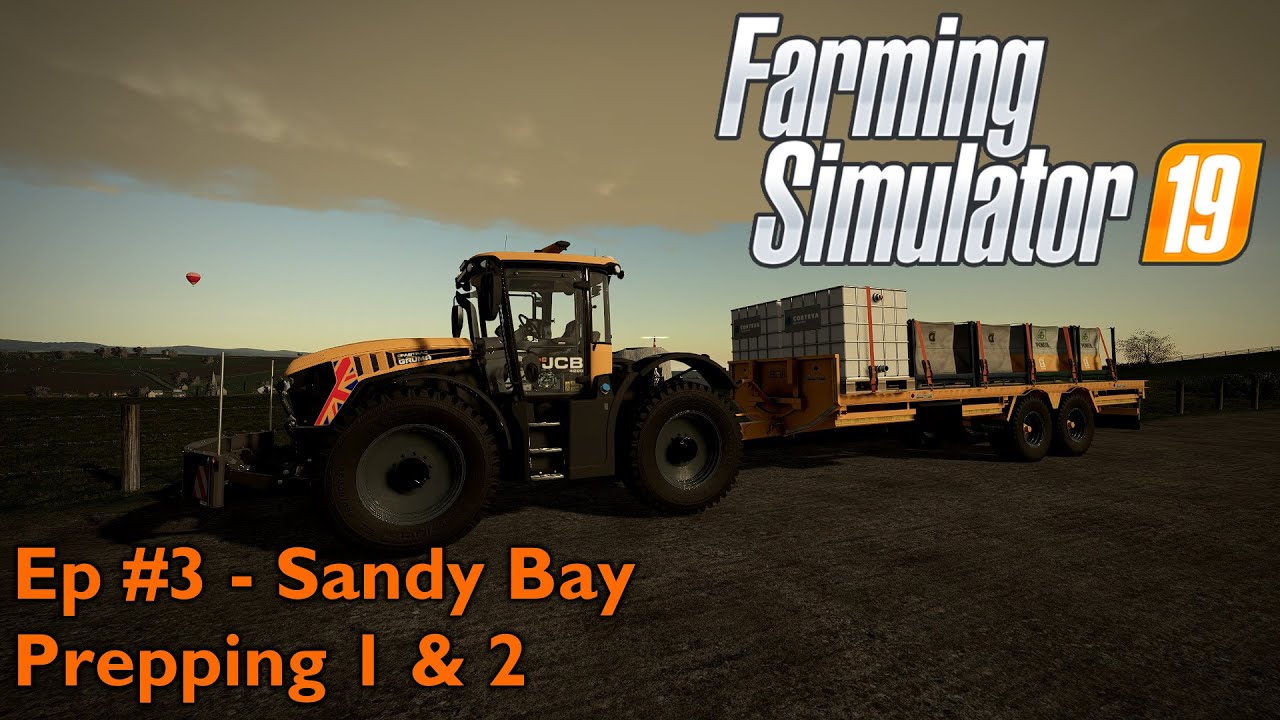 FS19 | Ep #3 | Sandy Bay 19 - Prepping Fields #1 & #2
