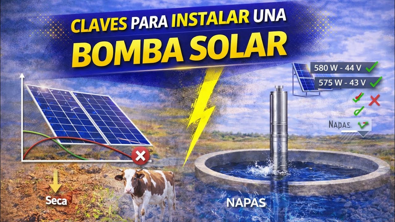 Claves para Instalar una Bomba Solar Correctamente (Evita Estos Errores)