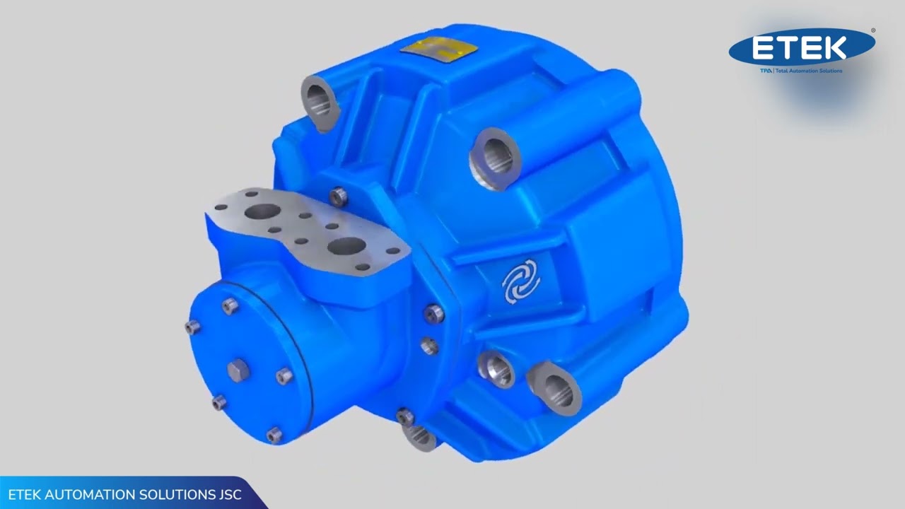 Mô phỏng hoạt động motor thủy lực | ETEK
