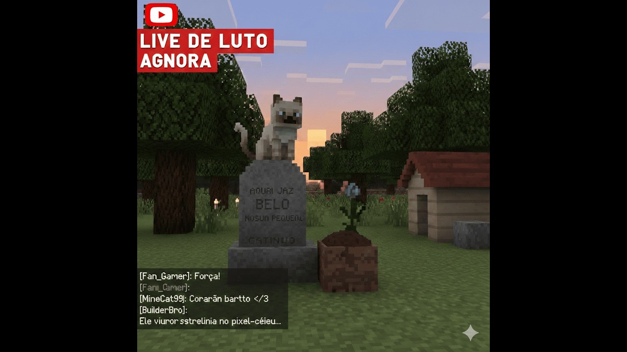 live de luto para meu gatinho belo que foi pro ceu dos gatinhos