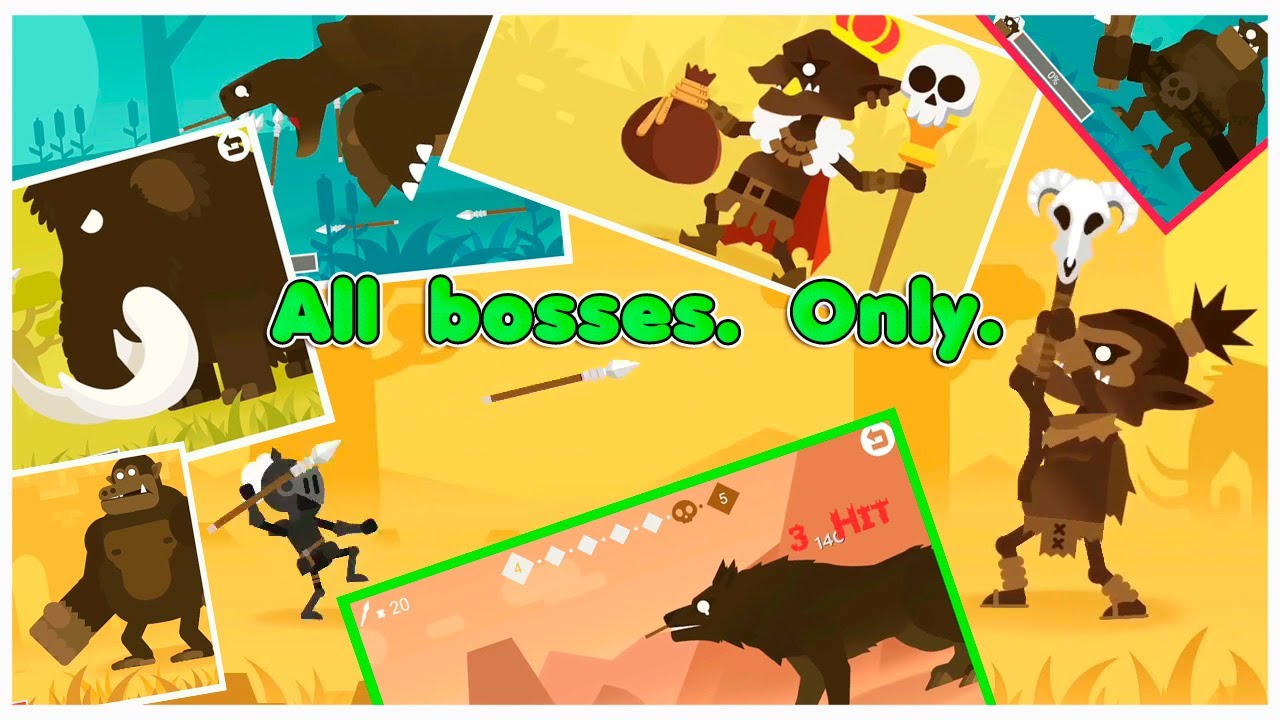 Hero of Archery: OLL BOOSSES ONLY. #999. The game is like a big hunter. On COOL GAME. cg.