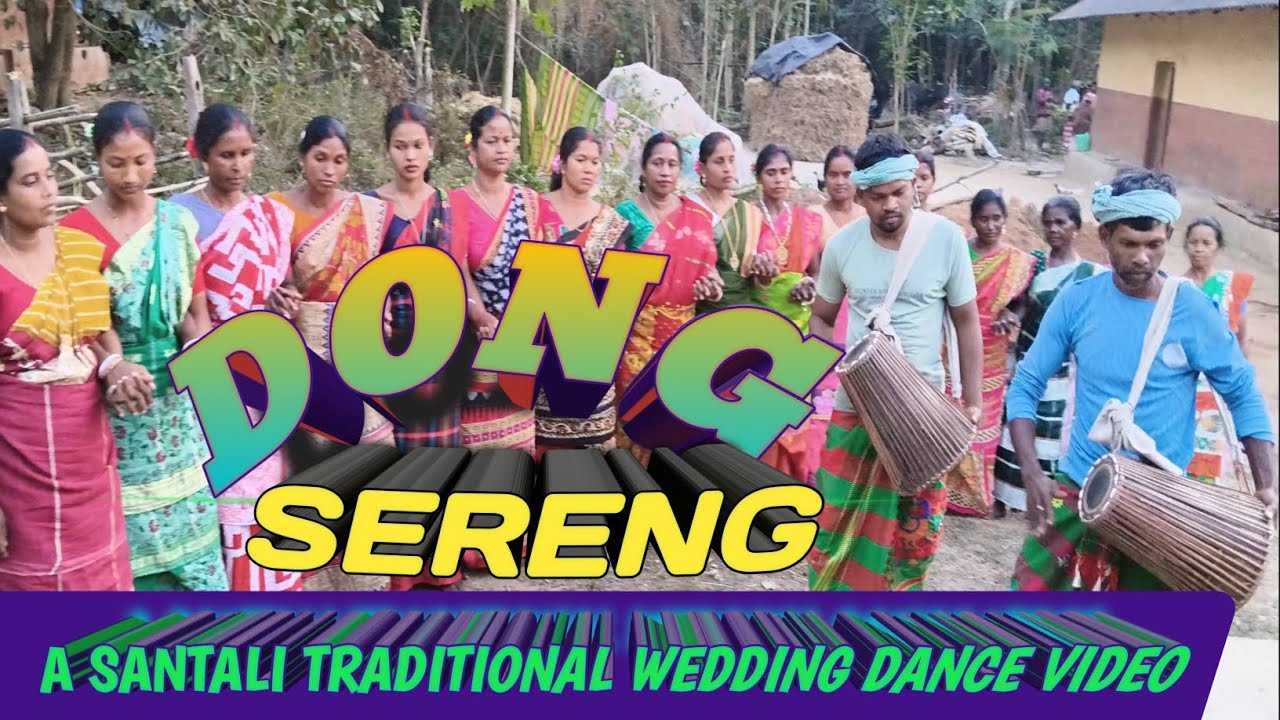 SANTALI TRADITIONAL WEDDING DANCE VIDEO 🏵️ || 🏵️SANTALI DONG SERENG VIDEO 