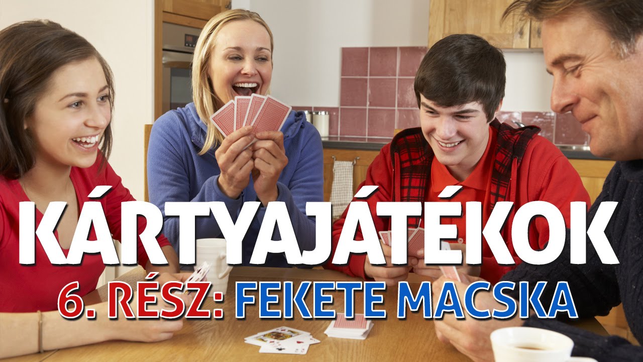 A GONOSZ IKERTESÓMMAL JÁTSZOTTAM | Kártyajátékok #6 - Fekete Macska