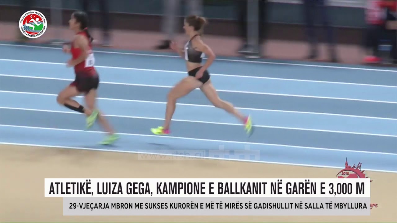 LUIZA GEGA, KAMPIONE E BALLKANIT NË GARËN E 3,000 M