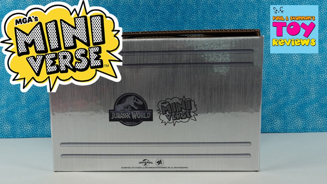 Jurassic World x Make It Mini MiniVerse Surprise Box Blind Bag Opening