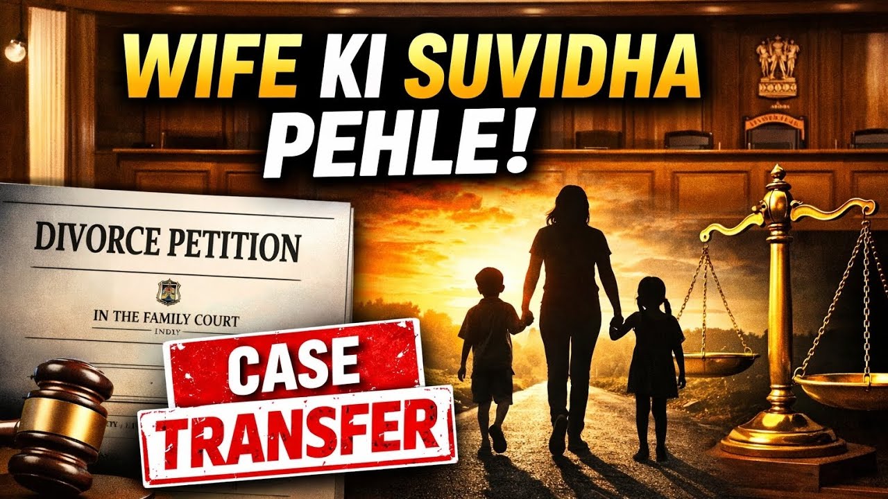 Kya husband apne matrimonial cases ko apni jagah transfer karwa sakta hai?