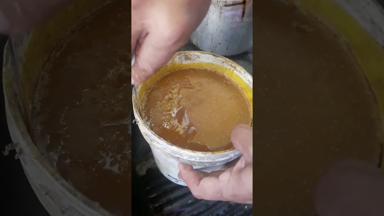 JÁ  É  ,PEGA VISÃO !  DERRETIMENTO DA CERA NA LATA.( PARTE 2)